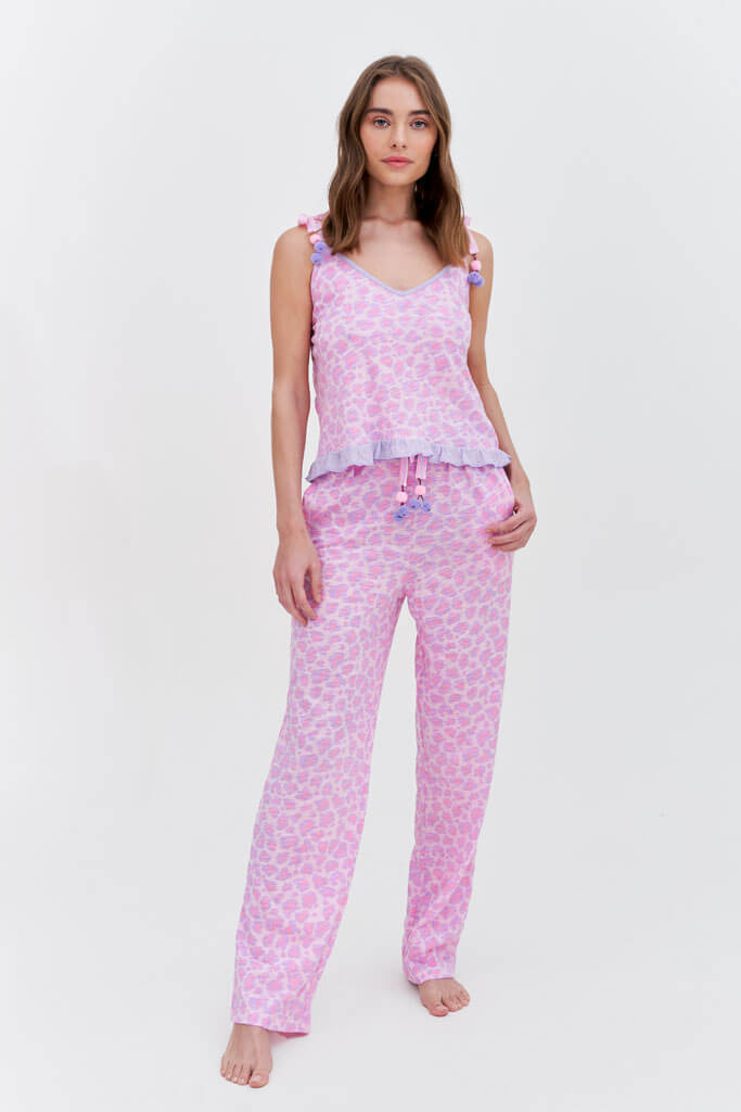 Pastel Cheetah Lounge Pants