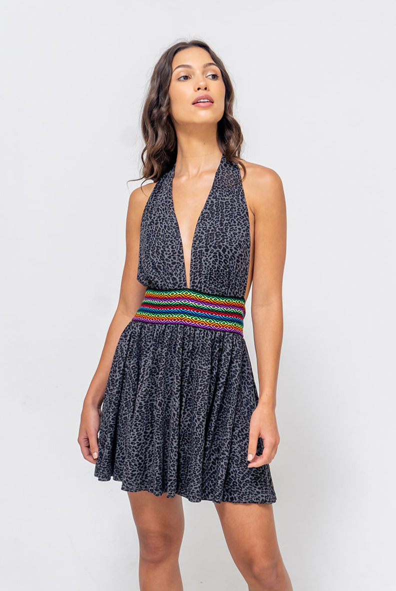 Mini Halter Dress