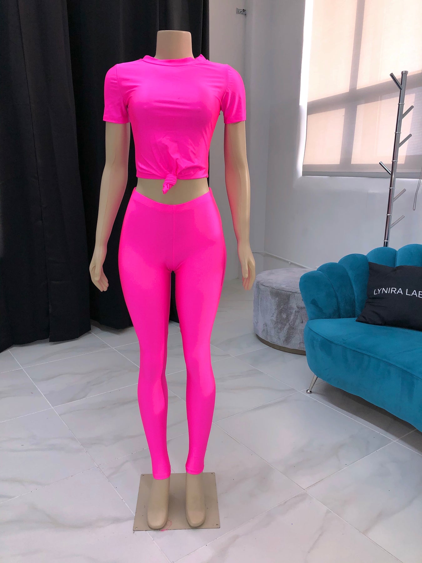 Hot pink Legging Set – Lynira Label