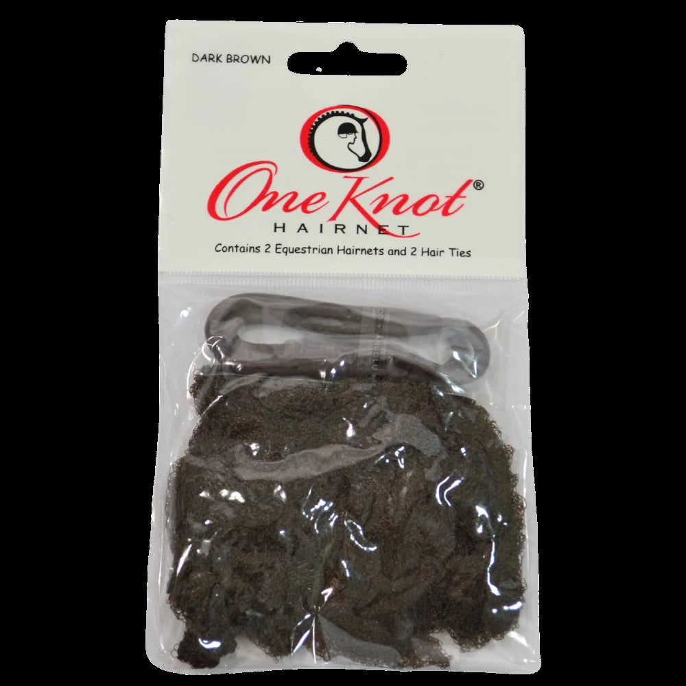 🧵 One Knot Hairnet – Function Meets Comfort - Dark Brown