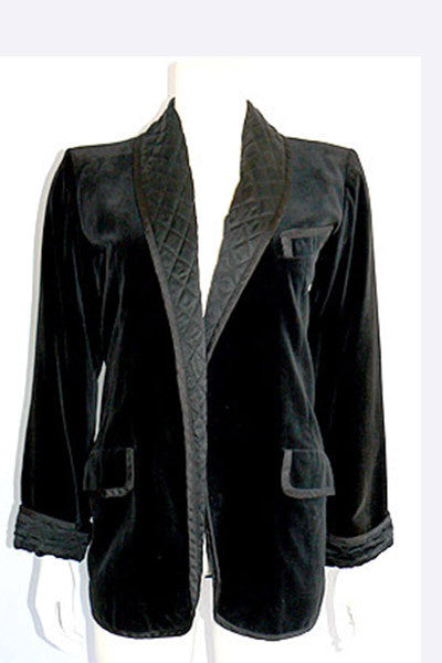 1970s Yves Saint Laurent Le Smoking Jacket – Swank Vintage