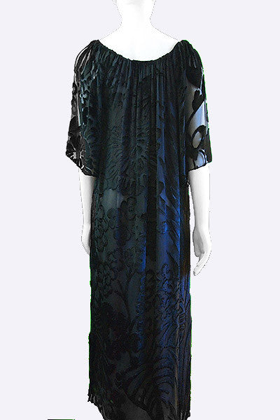1970s Julio Espada Burnout Devore Velvet Dress – Swank Vintage