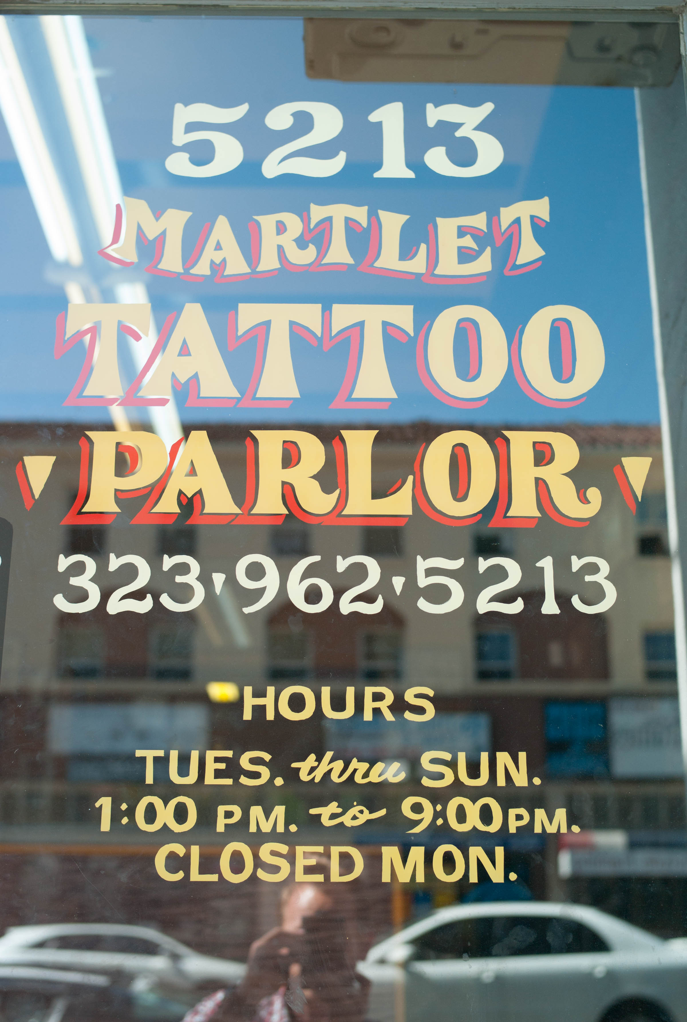 At the Martlett Tattoo Shop  booqbags