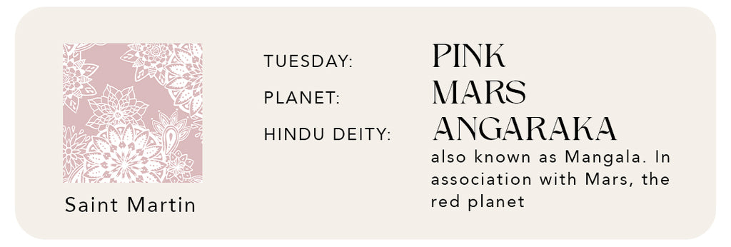 thailands colors of the week: Tuesday is Pink