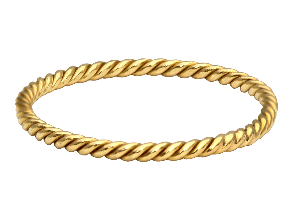 Braided Gold Band – Gillian Conroy Jewelry