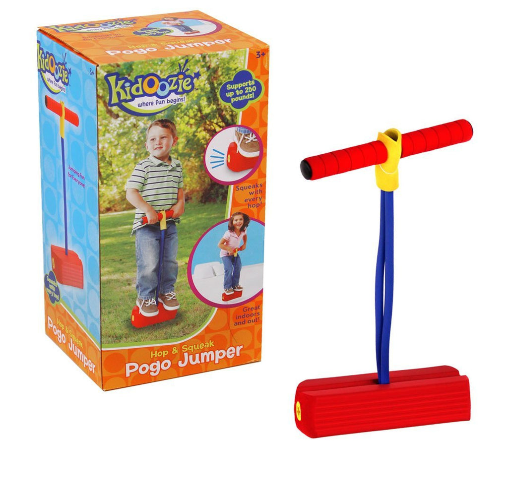 kidoozie hop & squeak pogo jumper