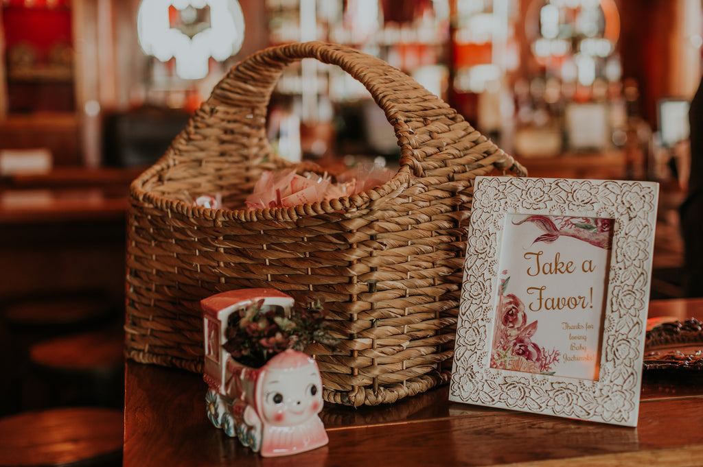 mermaid baby shower at Seacrets Distilling Co. // Ocean City, Maryland event // Little Miss Lovely Floral Design // Leah Adkins Photography