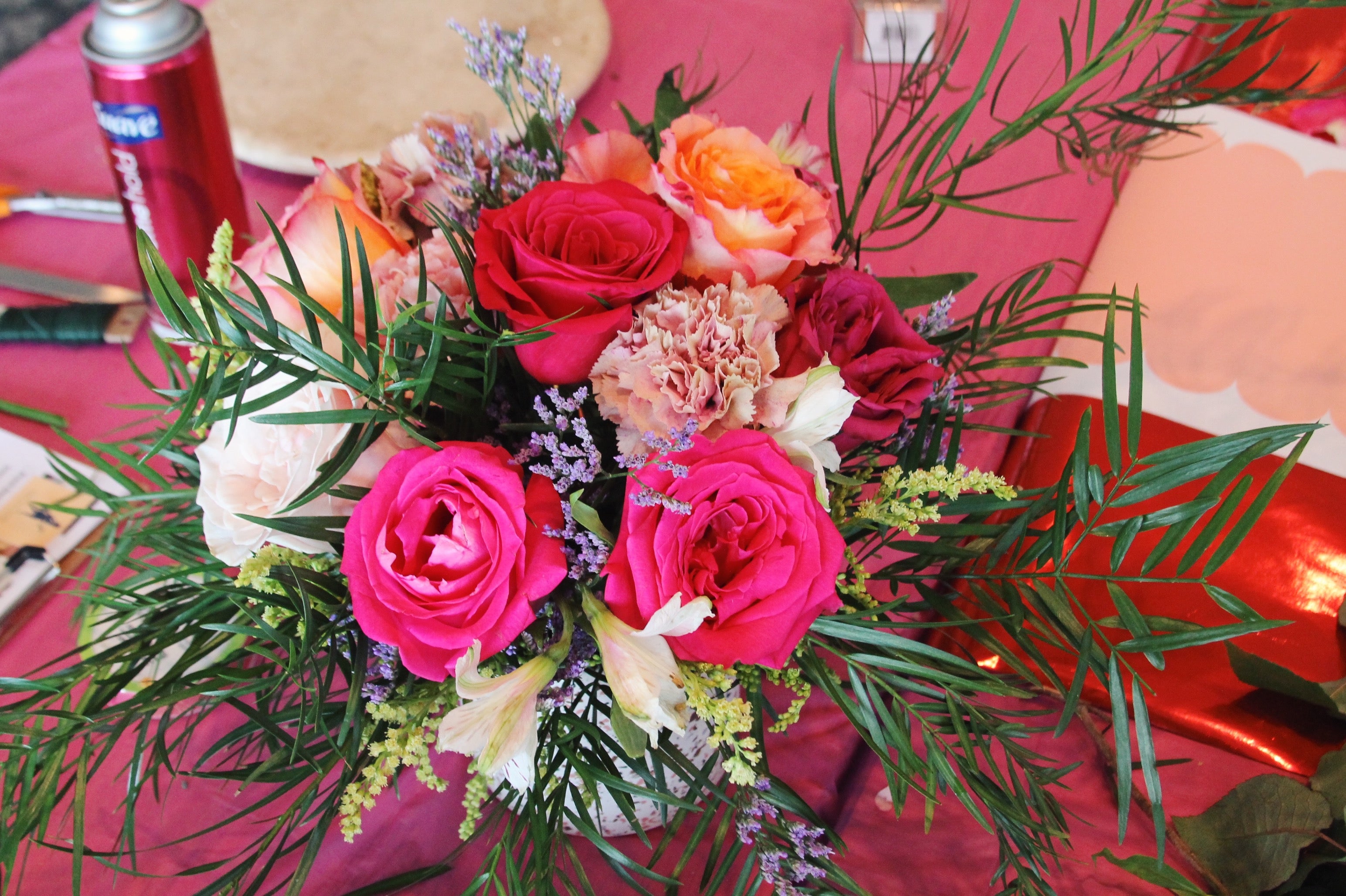 little miss lovely // galentine's day 2020 soiree at bear trap dunes // floral design workshop
