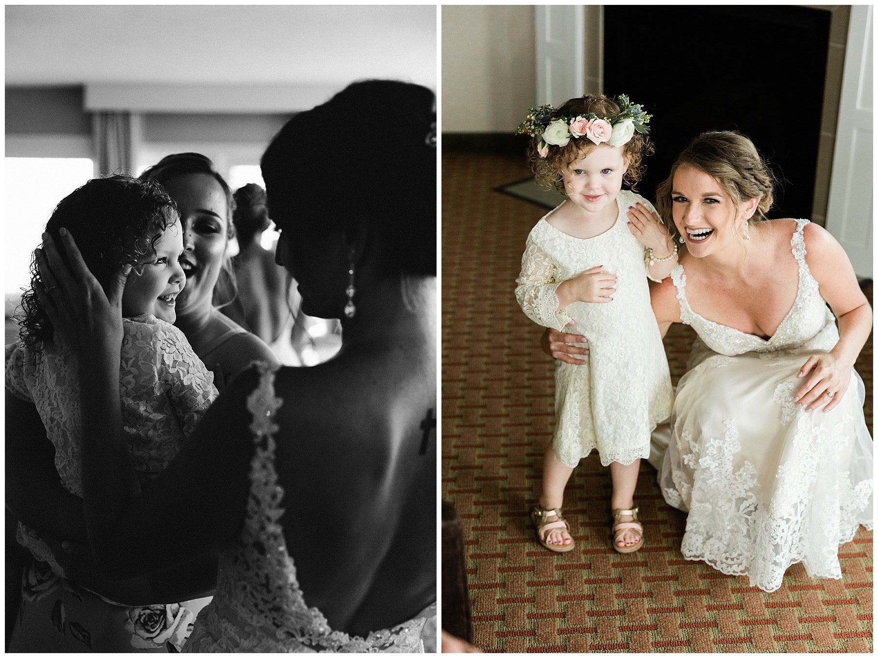 little miss lovely floral design // chicoteague island, va wedding // light pink, dusty blue, ivory wedding flowers