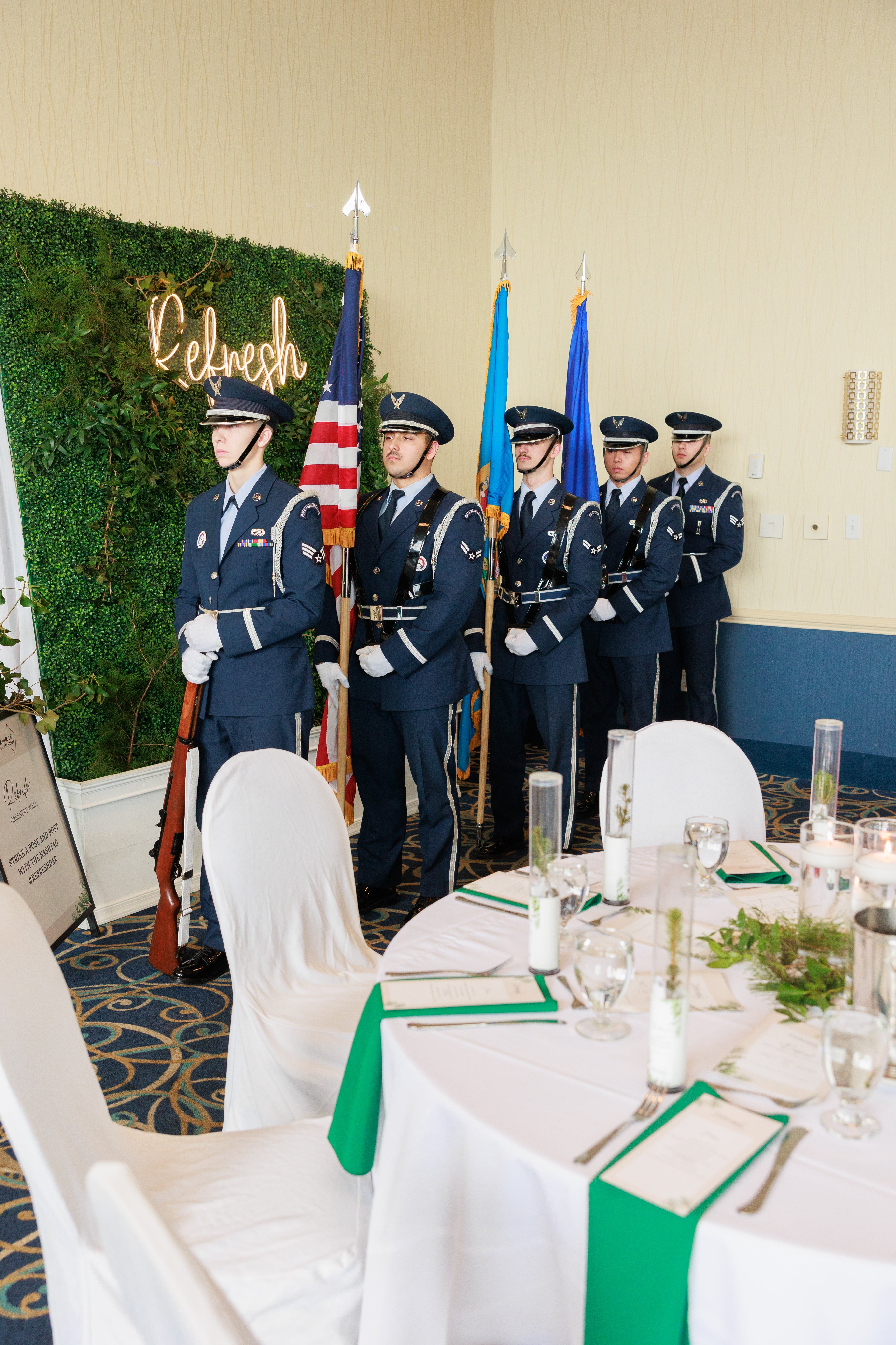 little miss lovely floral design // delaware association of realtors luncheon // rehoboth beach de event wedding florist