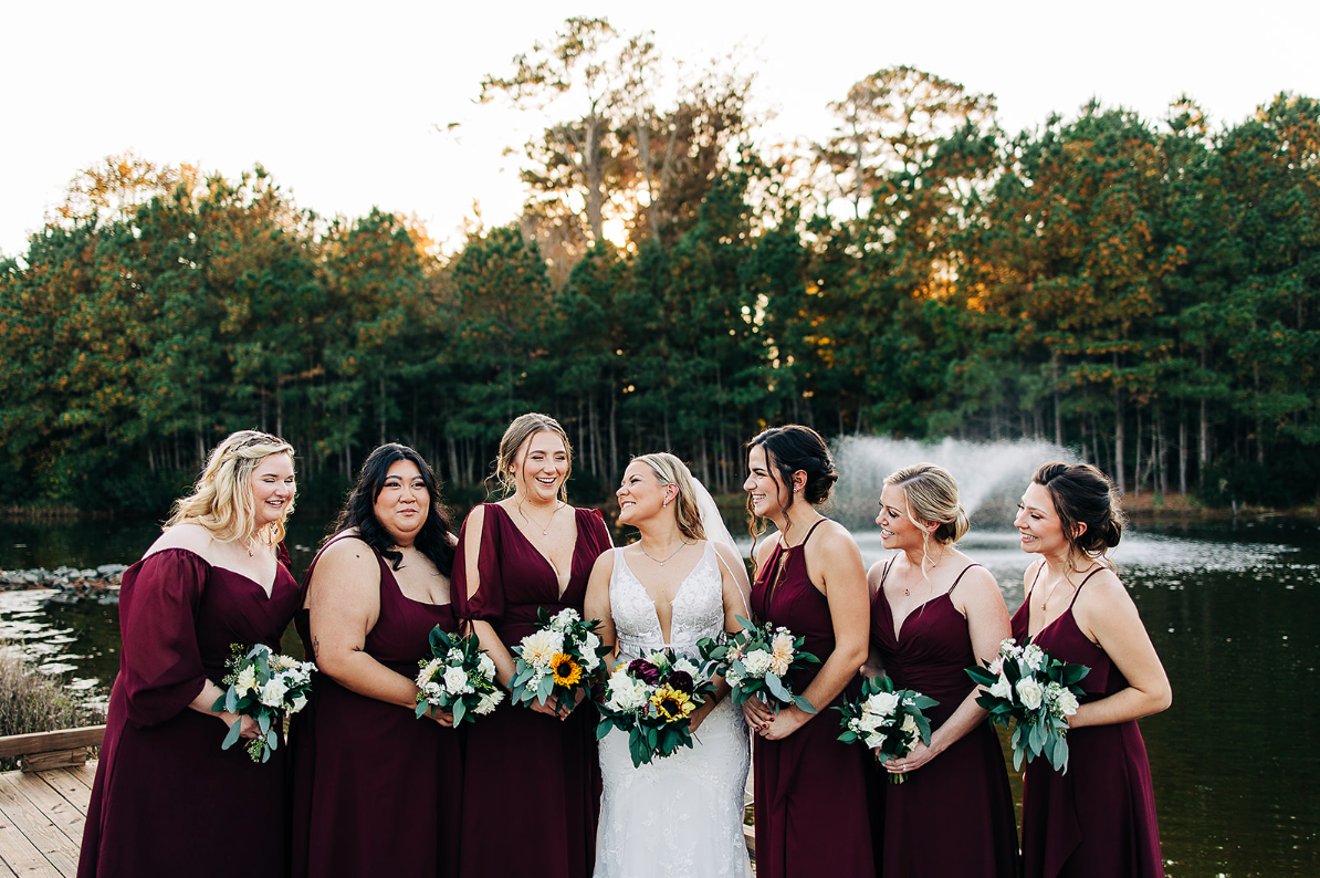 little miss lovely floral design // signatures at bayside resort fenwick island selbyville de wedding florist