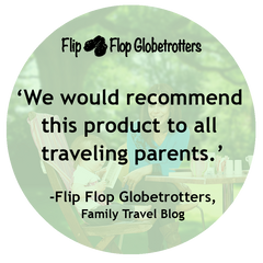 Flip Flop Globetrotters' Totseat Review: 'recommend this product to all travelling parents'