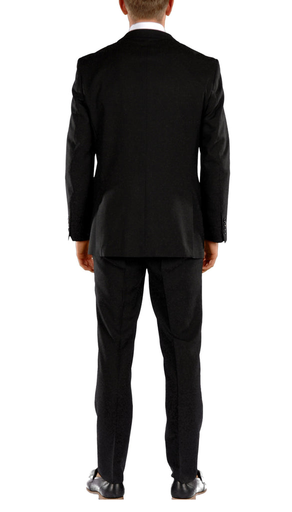 Black Slim Fit Suit-JAX | 3 Piece | FERRECCI – FHYINC