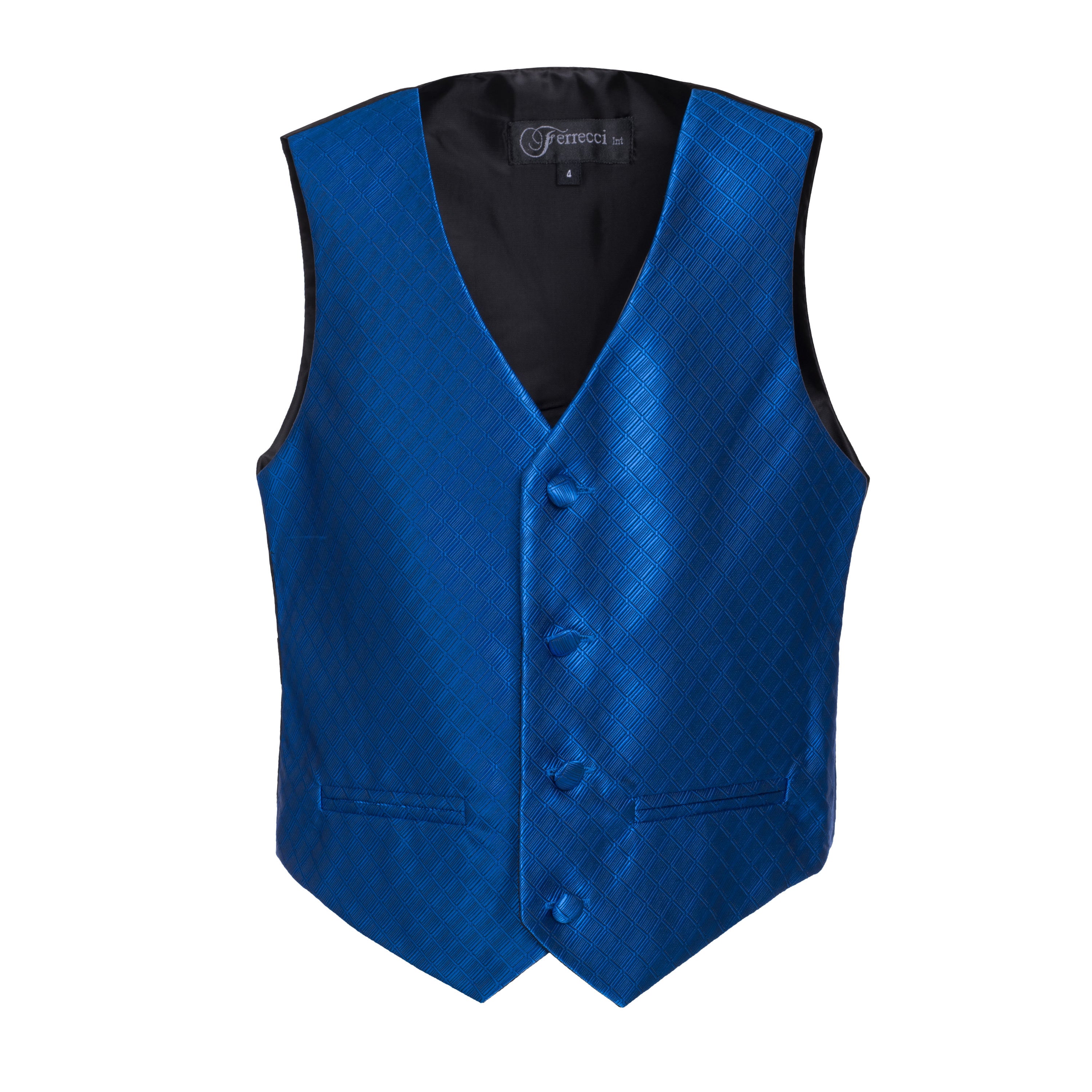 Ferrecci Boys 300 Series Vest Set Royal Blue – FHYINC