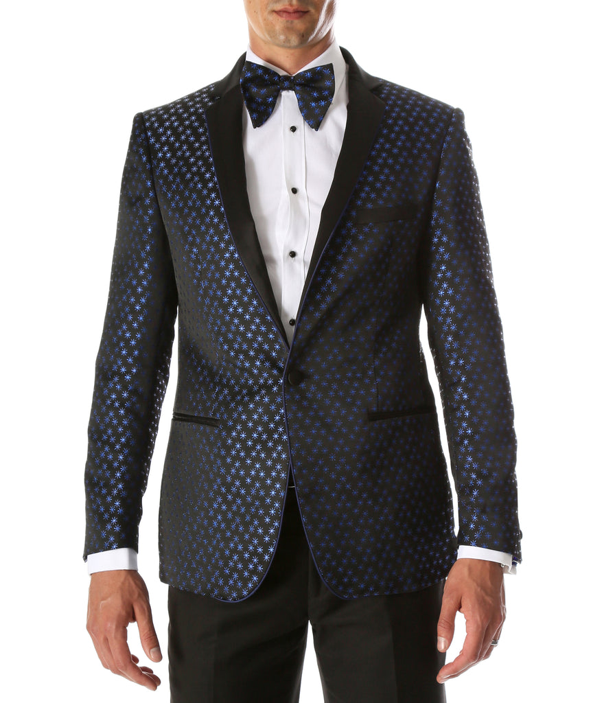 Wholesale Mens Ferrecci Blue Star Modern Fit Tuxedo Blazer | FHY INC ...