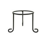Laredo Import 4 by 4 Iron Display Stand, Lg - 4 Inches Diameter x 4 Inches High