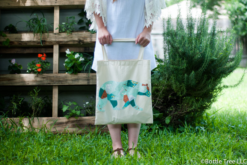 Scrappy Applique Tote-3