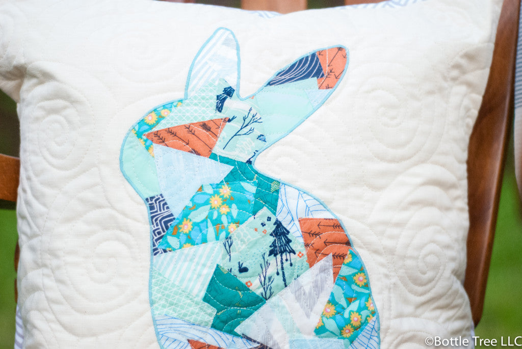 Scrappy Quilted Patchwork Pillows