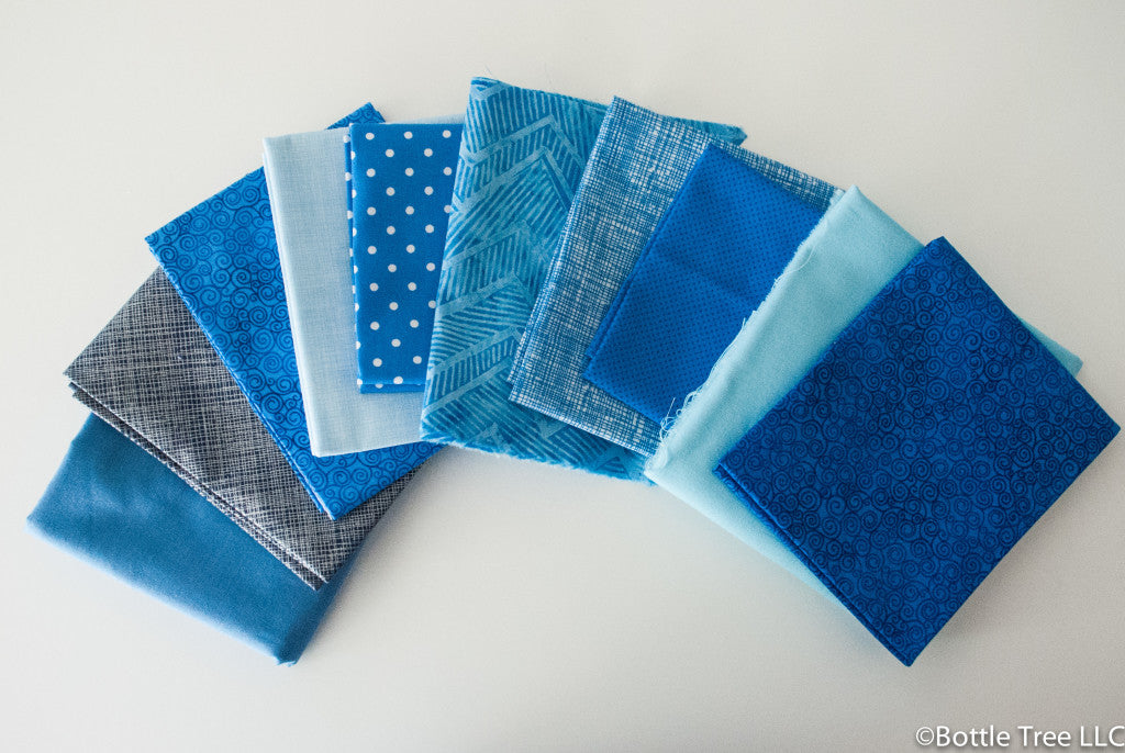 Color Confidence for Quilters: Monochromatic Fabric Bundles