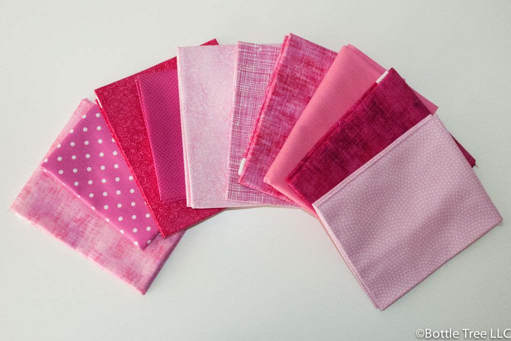 Color Confidence for Quilters: Monochromatic Fabric Bundles