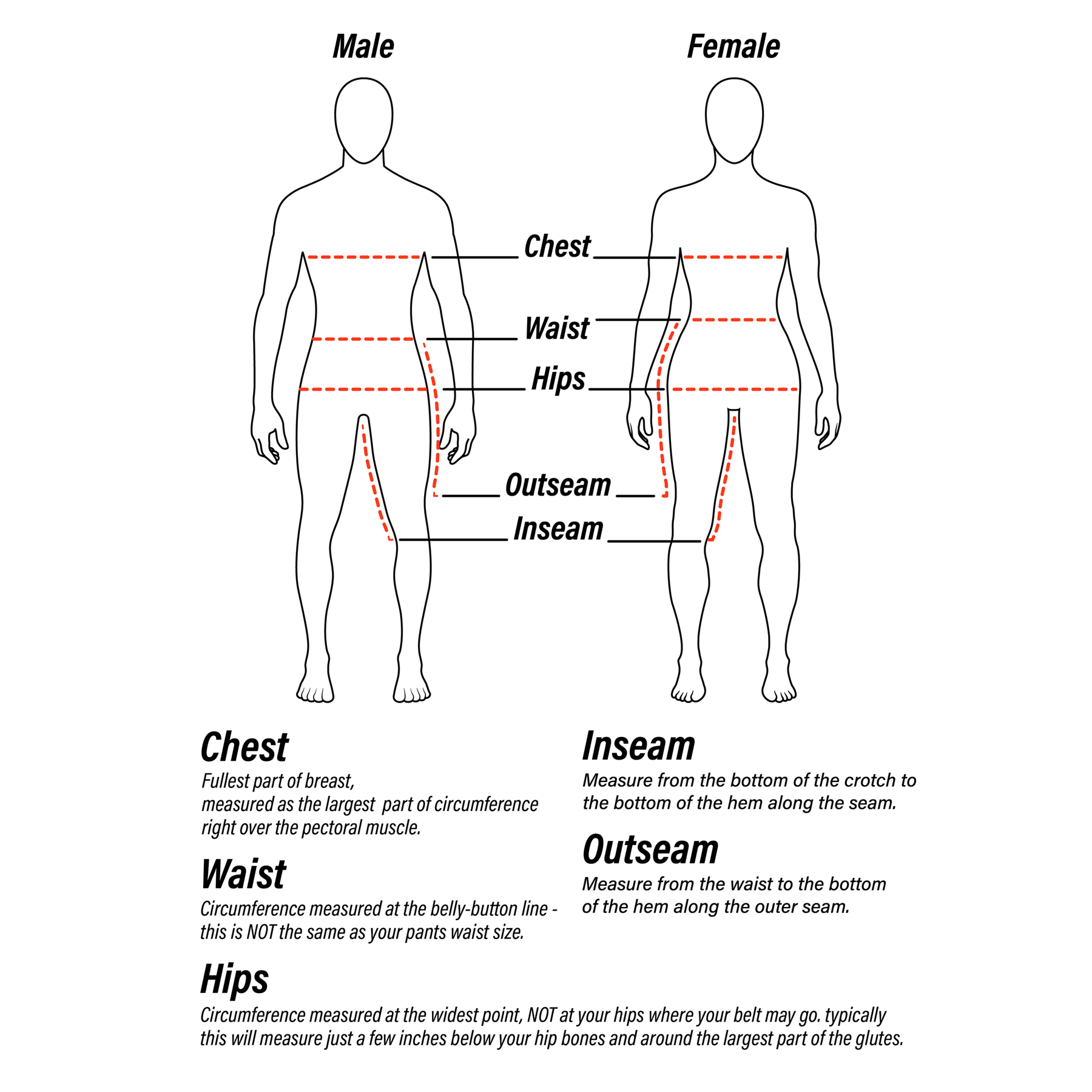 T1 Wetsuits Size Chart – De Soto Sport