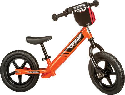 orange strider balance bike