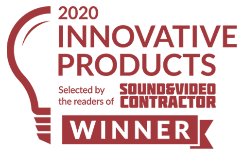 Sound & Video Contractor Innovative Products Award Winner 2020