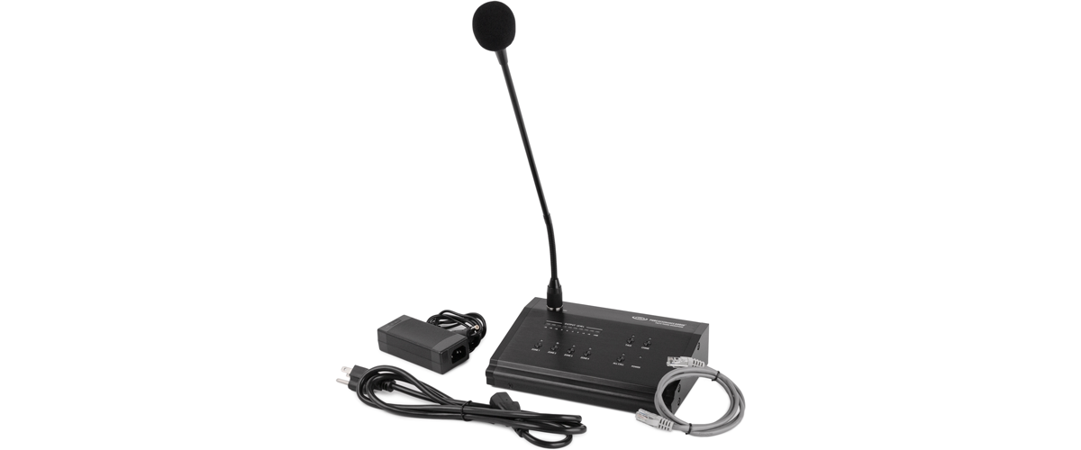 Pure Resonance Audio PMZ16 Remote Paging Microphone Station