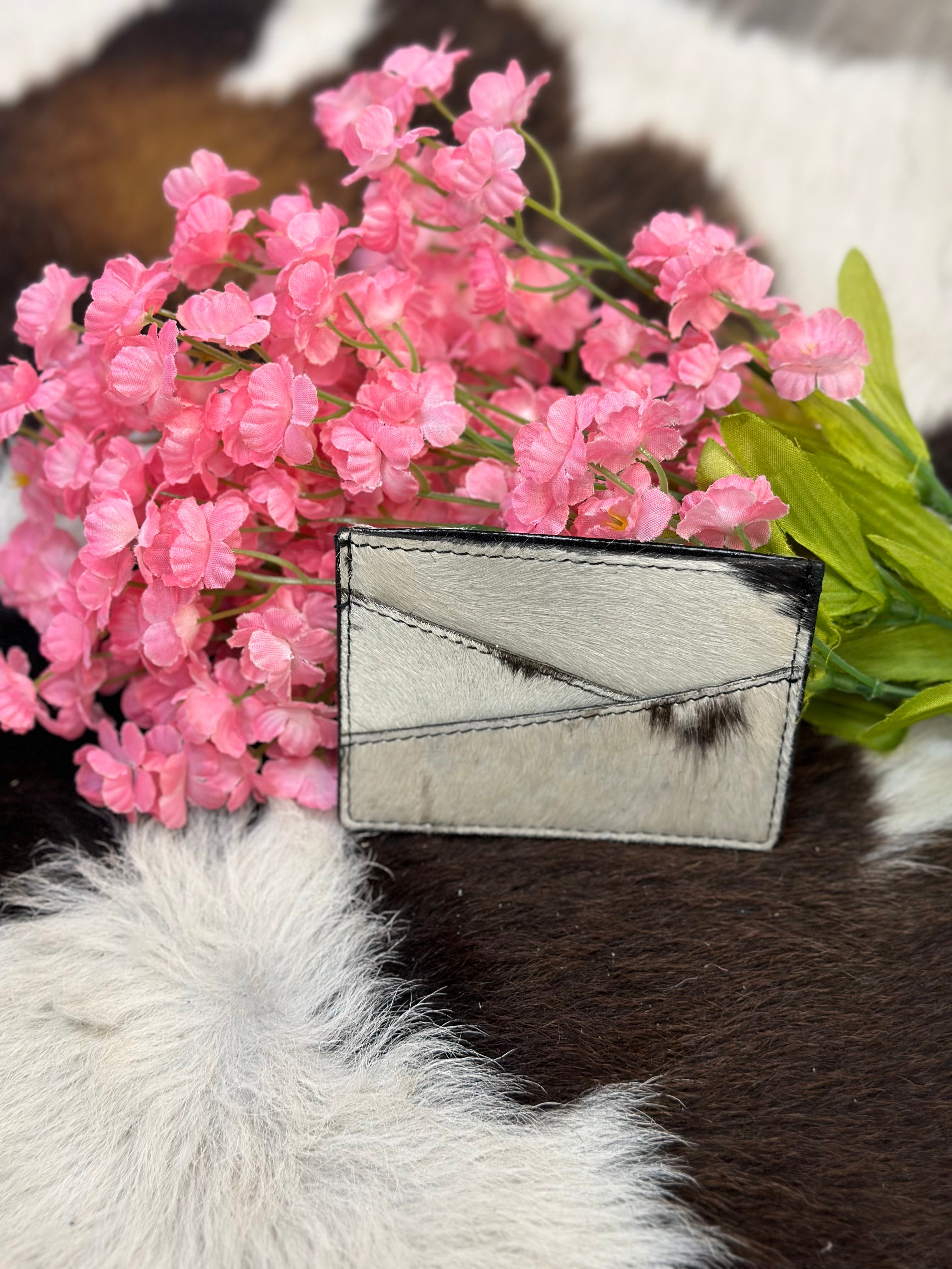 Cowhide Card Holder