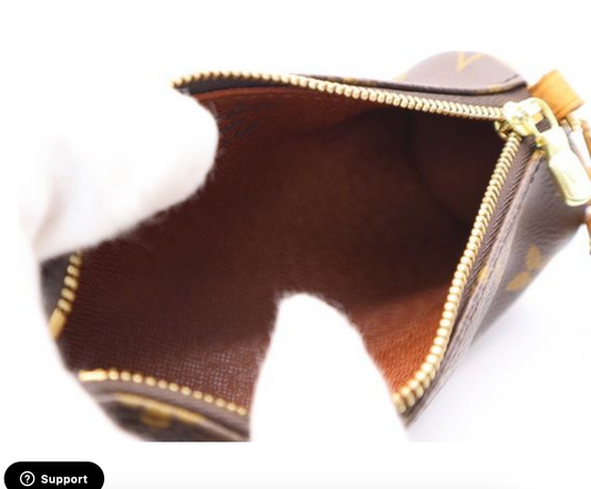 Repurposed Louis Vuitton Wristlet – Three Blessed Gems