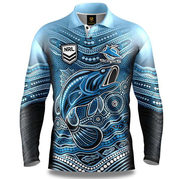 NRL Eels 'Ignition' Fishing Shirt - Youth