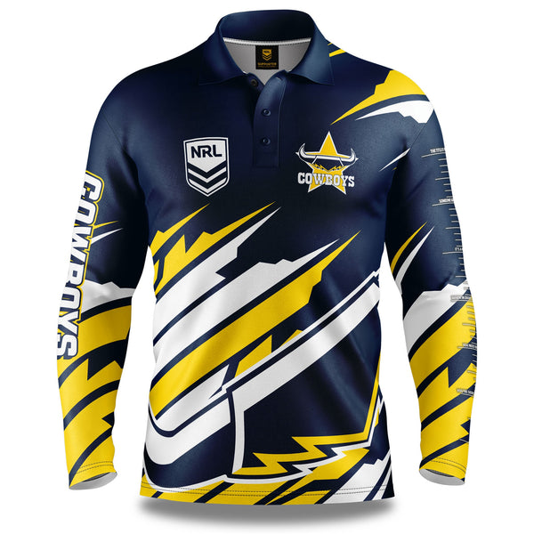 NRL Wests Tigers 'Ignition' Fishing Shirt - Youth