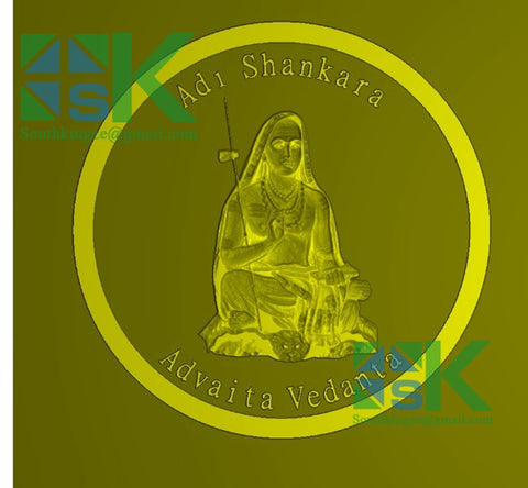 artwork of Adi Shankara