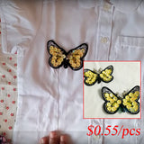 sequins butterfly patch 