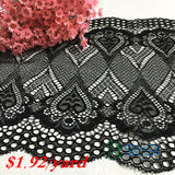 black lace trim ribbon 