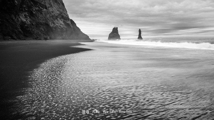 Reynisfjara Beach the black sand beach