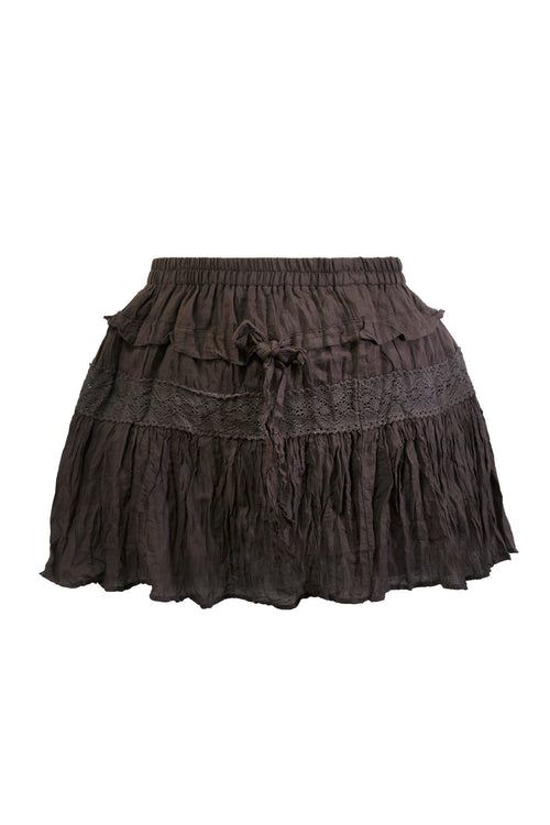 Short Skirt A Cotton