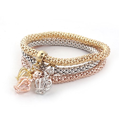 silver stretch bracelets with charms