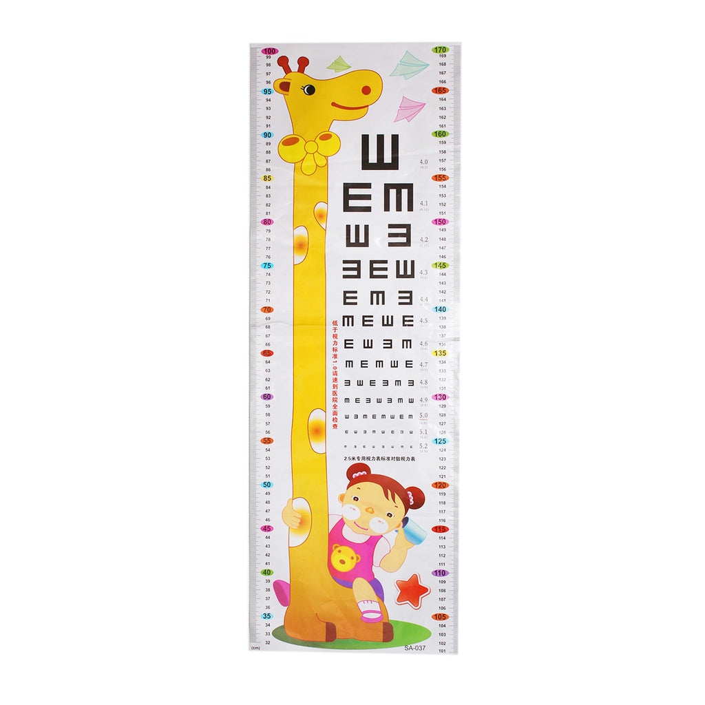 Wall Height Measurement Chart