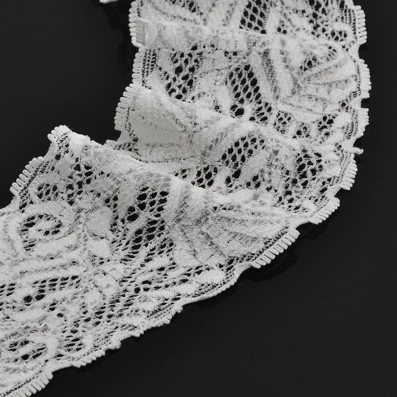 cotton stretch lace