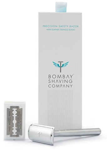Bombay Shaving Company Precision Safety Razor + 10 Feather Blades Combo | SpreeIndia.com - India's First Website That Discovers Eco-Friendly Products