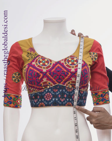 saree blouse measurement