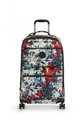 City Spinner ´CASUAL FLOWER´ medium size travel suitcase from Kipling with print