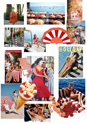 Khu Khu Napoli Red Mood Board