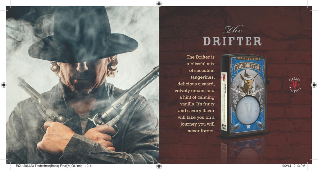 The Drifter by Vintage Eliquids Review – Vaping Jill Toronto Canada