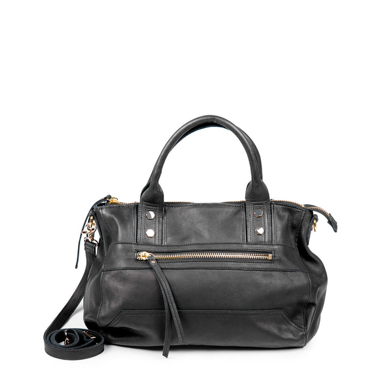 Black Handbags by Linea Pelle