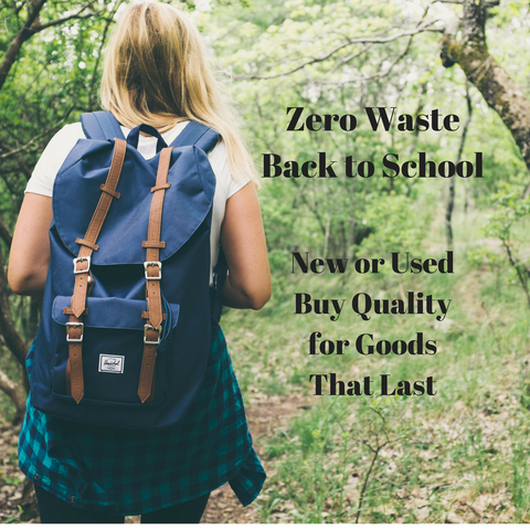 Zero Waste Back to School