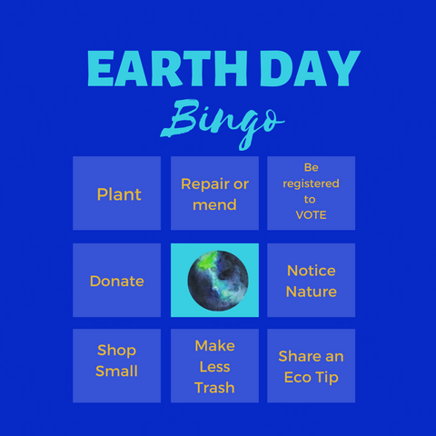 Tips for Earth Day while staying at home