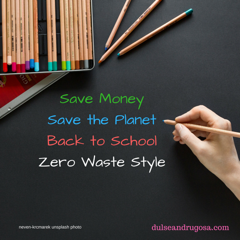 Shop Zero Waste for Back to School