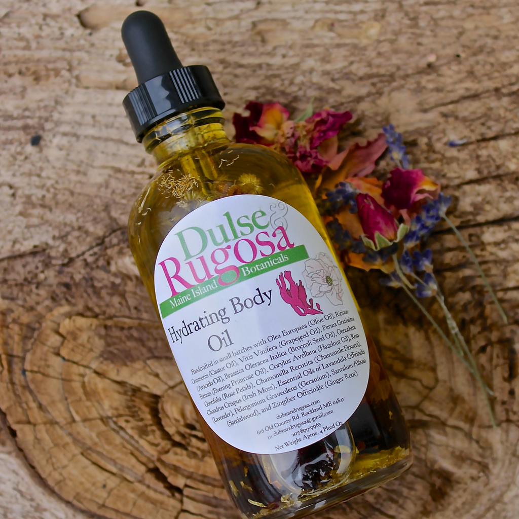 Best Natural Hydrating Body Oil- Handmade in Maine ...